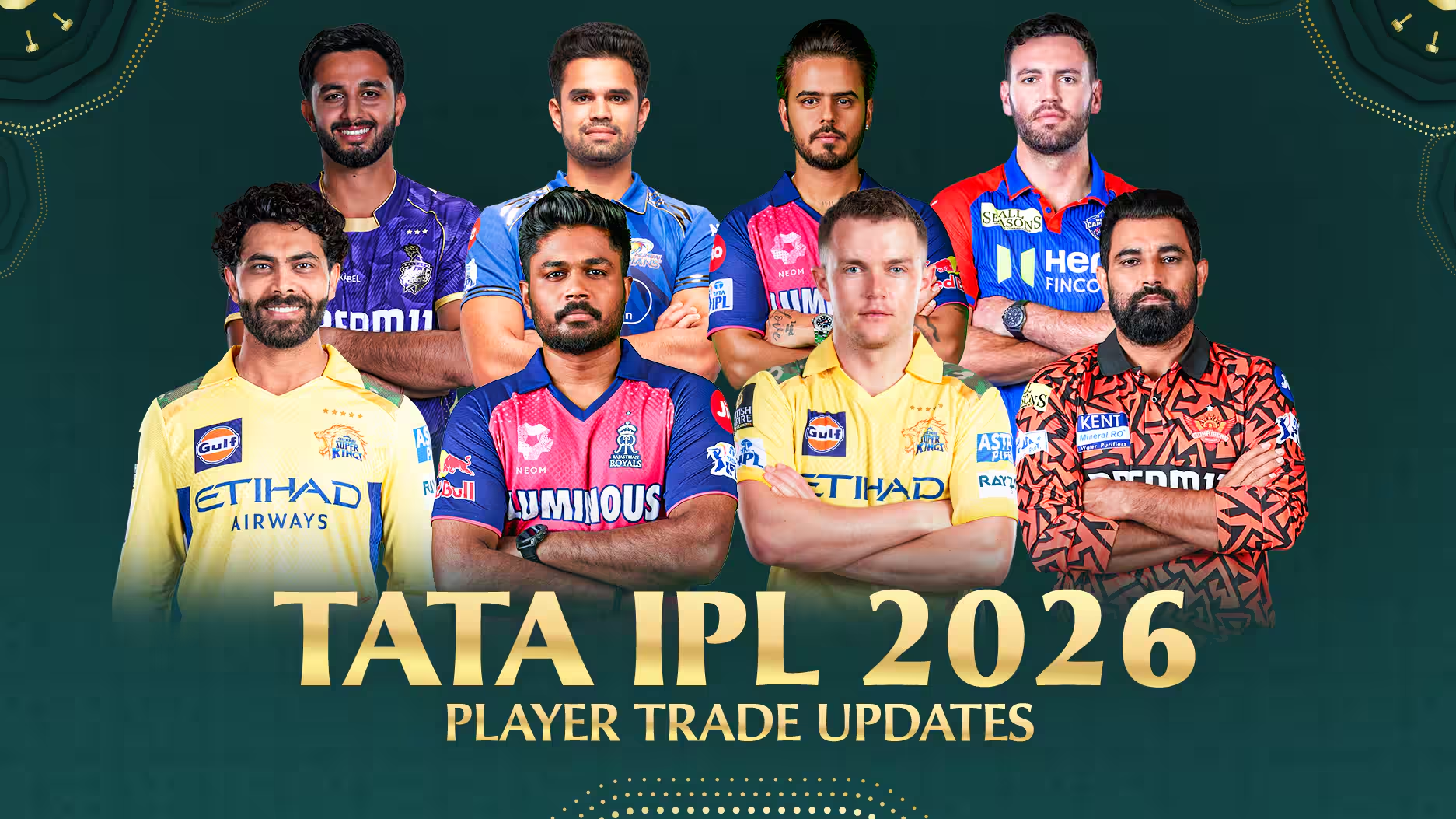 IPL 2026 all teams and captains - Diamond Exchange 99